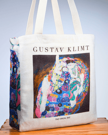 The Virgin Painting by Gustav Klimt Omuz Çantası