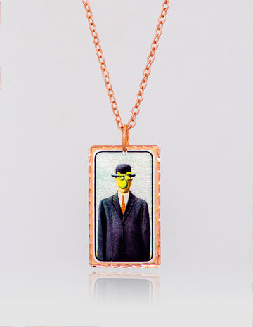 René Magritte The Son of Man Kolye