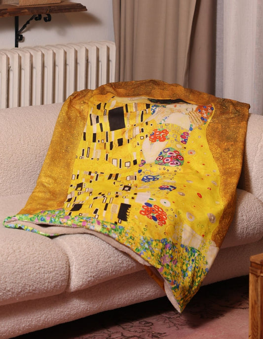 Klimt The Kiss Battaniye