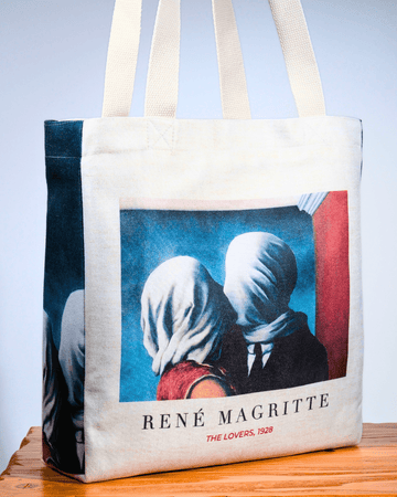 The Lovers Painting by René Magritte Omuz Çantası