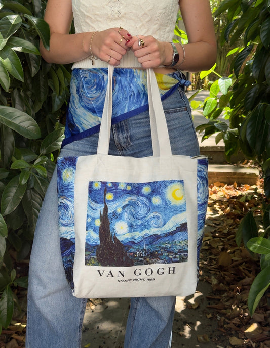 Van Gogh Starry Night Omuz Çantası