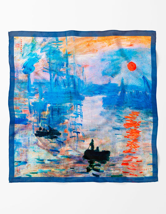 Monet Impression Sunrise Fular