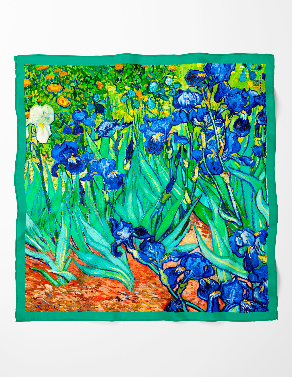 Van Gogh Irises Fular