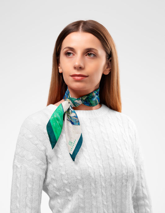 Irises in a Vase Fular