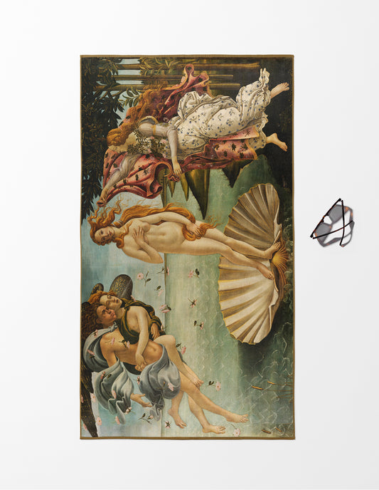 Botticelli The Birth of Venus Plaj Havlusu