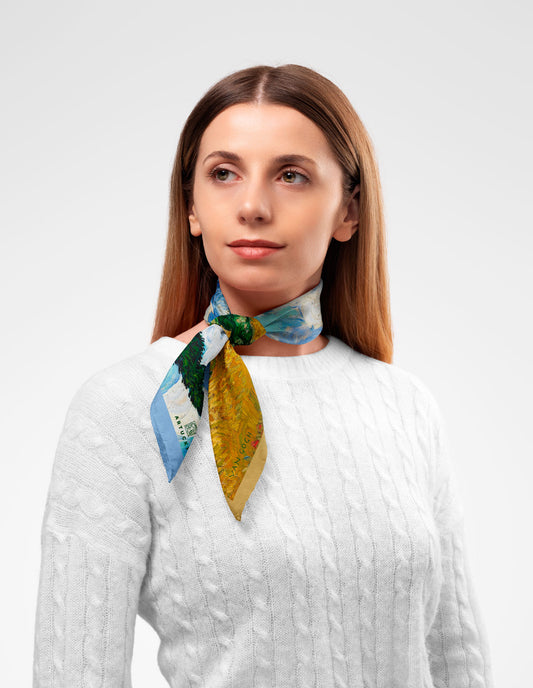 Wheatfield with Cypresses Fular