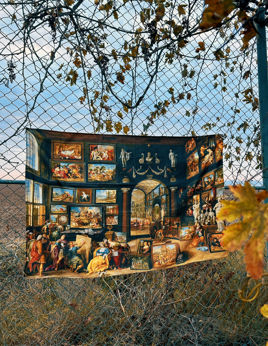 Apelles Painting Campaspe Duvar Örtüsü