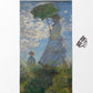 Claude Monet La Promenade "Gezinti" Plaj Havlusu