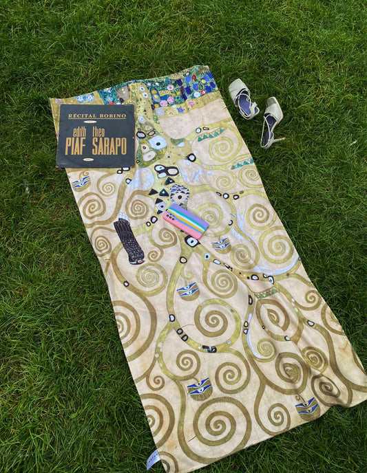 Gustav Klimt Tree of Life Plaj Havlusu