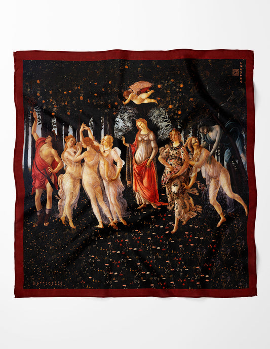Botticelli La Primavera Fular