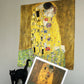 Gustav Klimt İlk Öpücük The Kiss Tablo Duvar Örtüsü