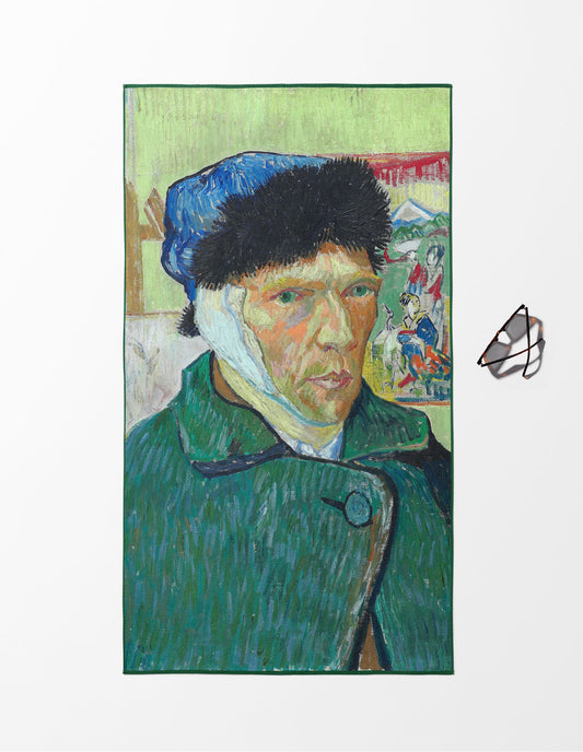 Van Gogh Self-Portrait Plaj Havlusu