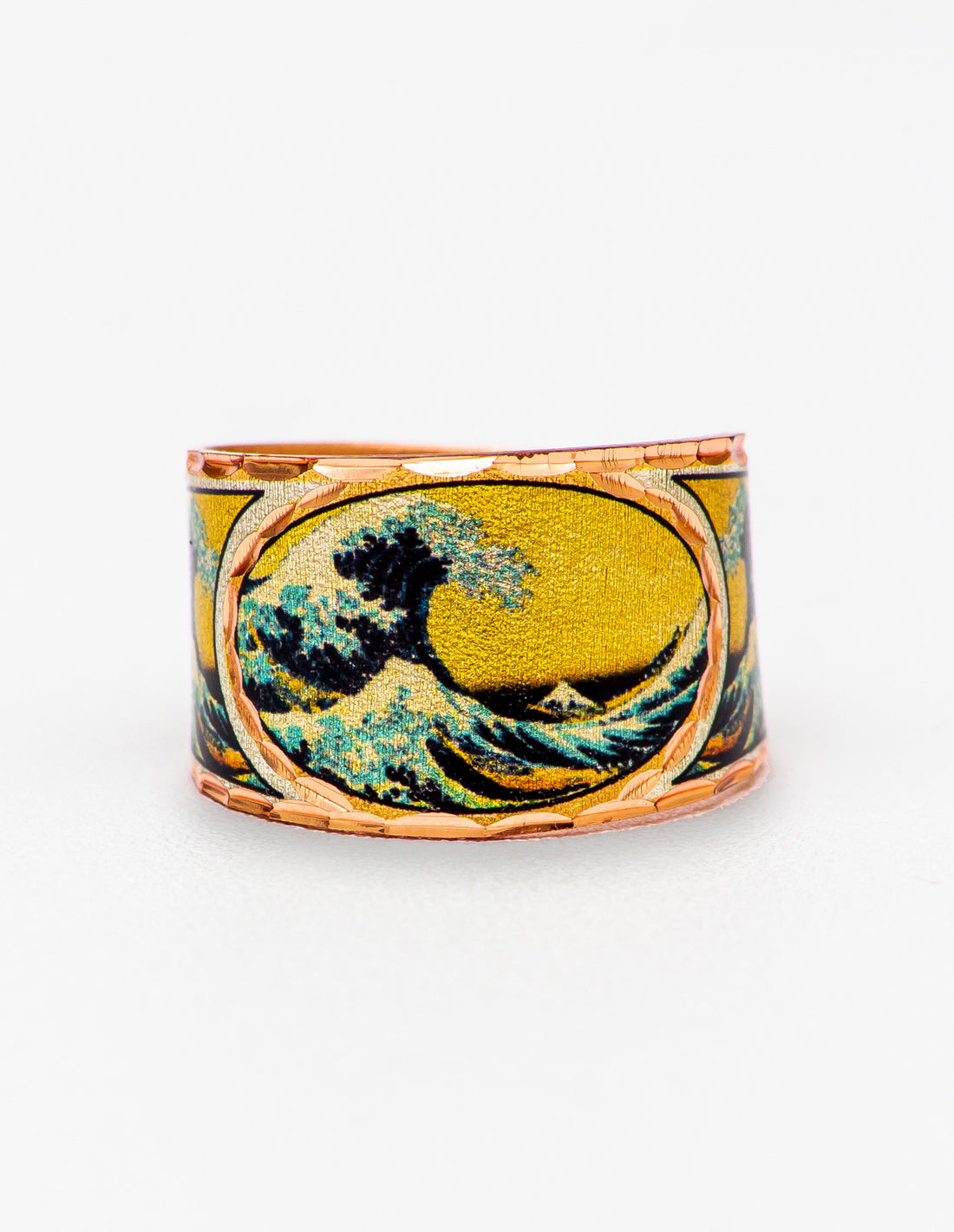The Great Wave Tablo Yüzük Tasarımı