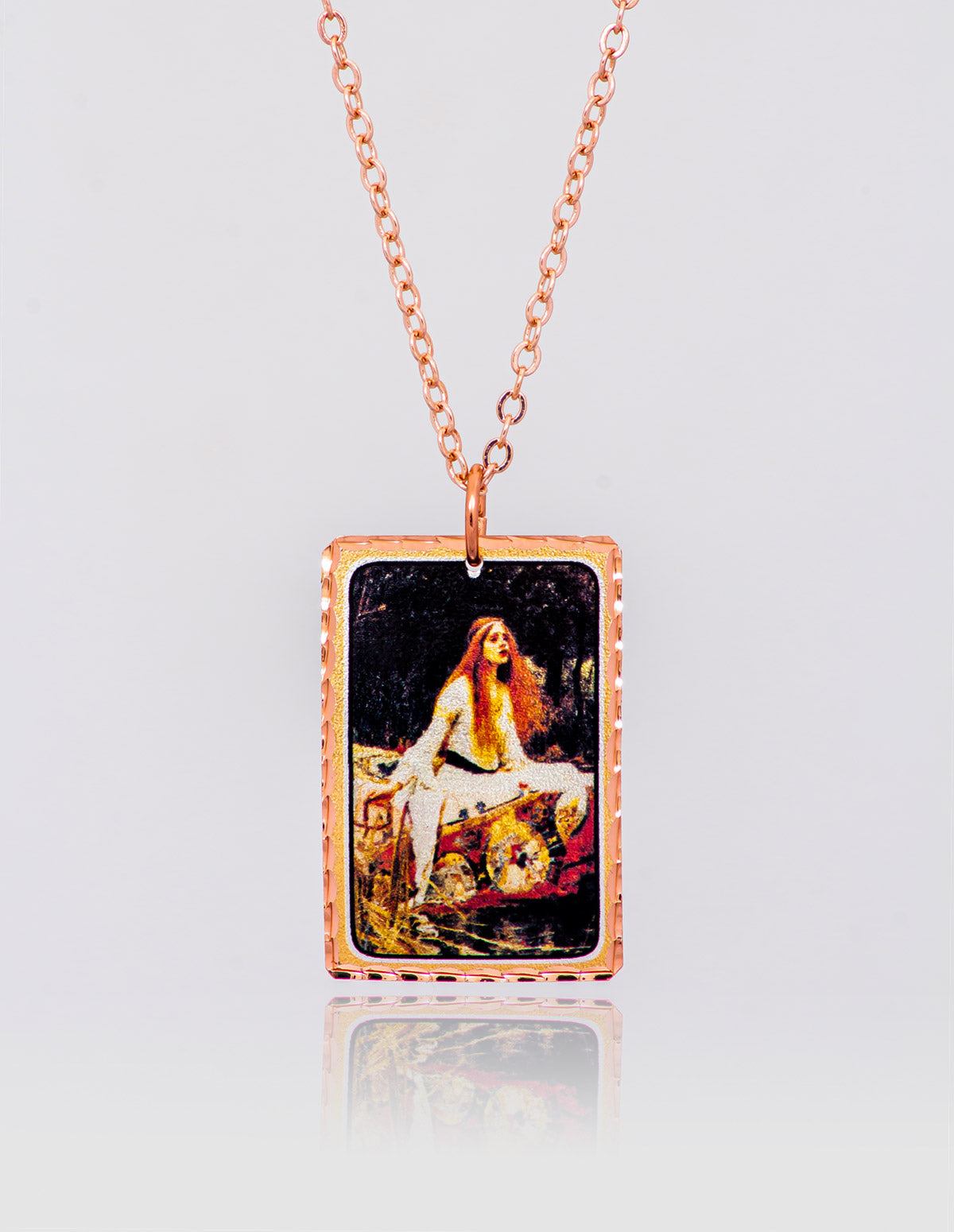 John William Waterhouse The Lady of Shalott Kolye