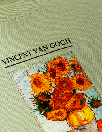 Vincent Van Gogh Sweatshirt Çağla Sunflowers