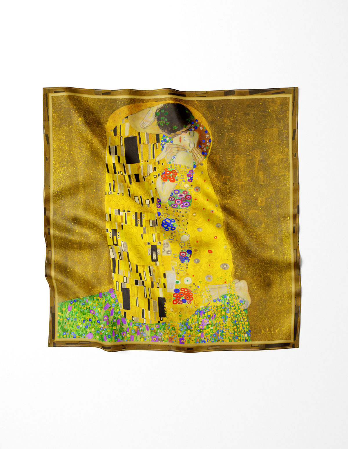 Gustav Klimt The Kiss Fular
