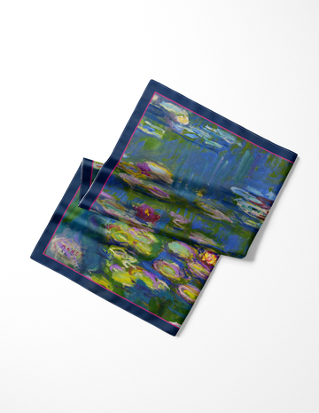 Claude Monet Water Lilies Fular