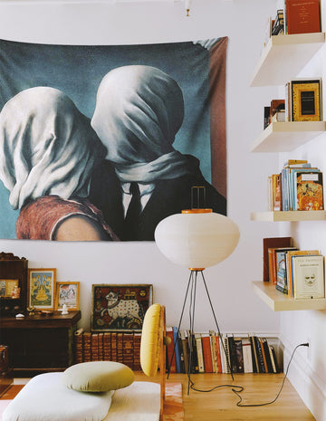 Rene Magritte - The Lovers (Aşıklar) Tablo Duvar Örtüsü