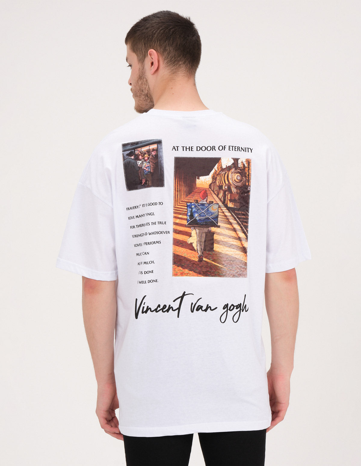 Van Gogh Face T Shirt