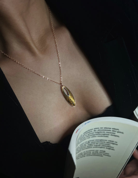 Gustav Klimt Hayat Ağacı, Stoclet Frizi Tasarım Kolye