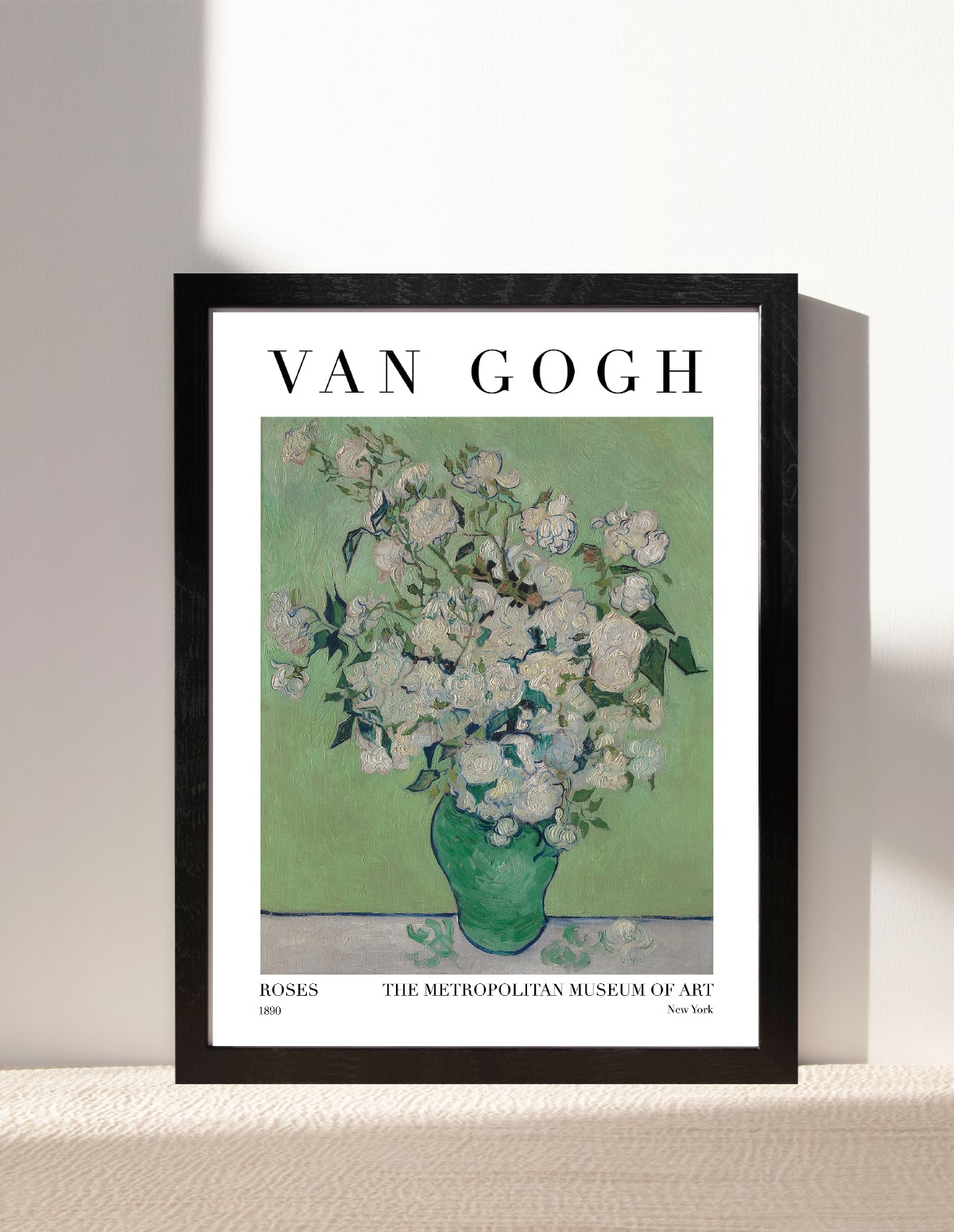 Roses 1890, Vincent van Gogh