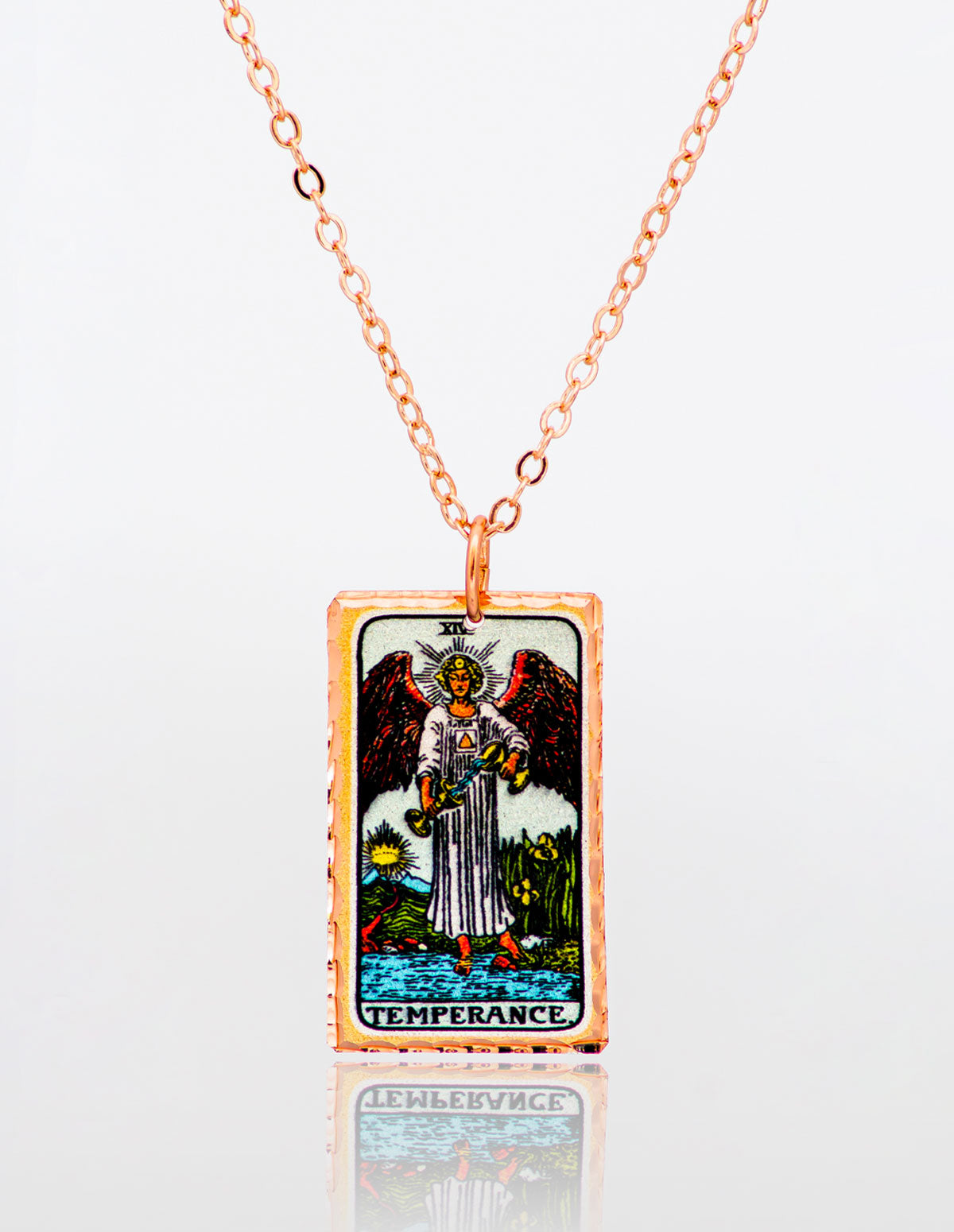 Temperance Denge Tarot Kartı Kolye