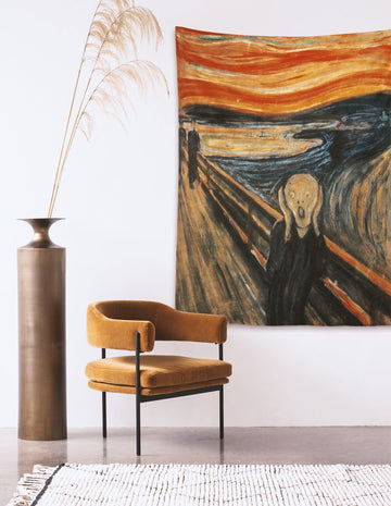 The Scream Çığlık Edvard Munch Tablo Duvar Örtüsü